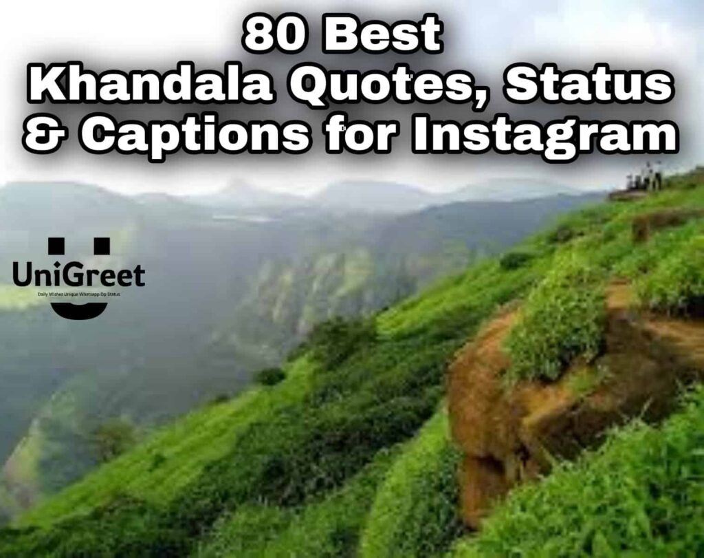 khandala captions for instagram